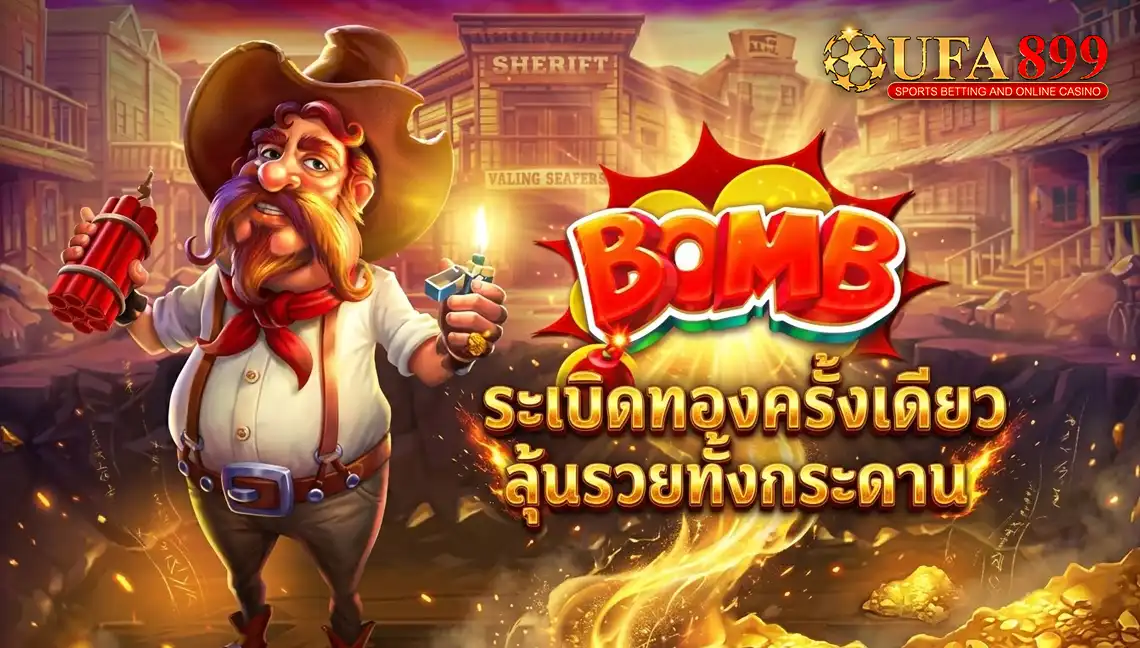 สล็อต Bomb Bonanza นักขุดทอง Pragmatic Play พร้อม Wild ระเบิด