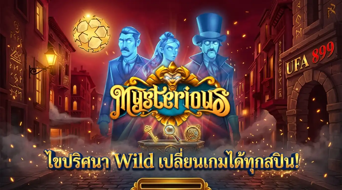 สล็อตไขปริศนา Mysterious ปรับโหมด Wild ได้ 3 แบบ ลุ้นระทึกทุกสปิน