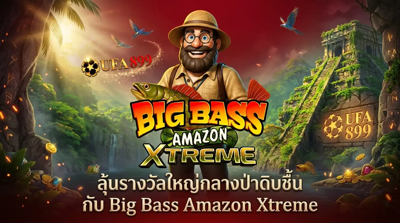 รีวิวสล็อต Big Bass Amazon Xtreme จาก Pragmatic Play เกมตกปลาพารวย