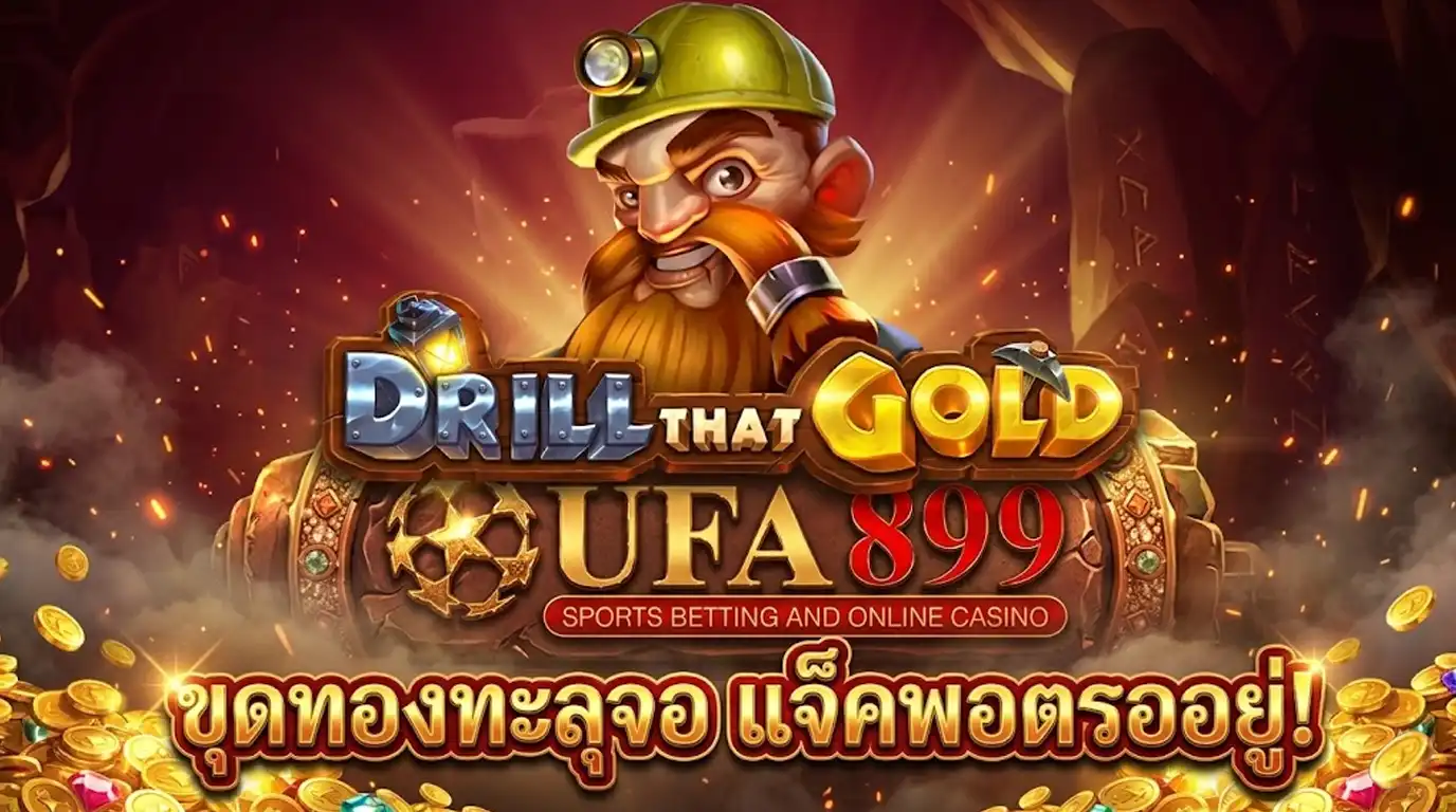 Drill That Gold สล็อตขุดทอง Pragmatic Play ลุ้นแจ็คพอต