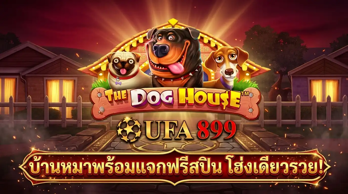 The Dog House Pragmatic Play เกมสล็อตบ้านหมาพร้อมฟีเจอร์ Sticky Wild